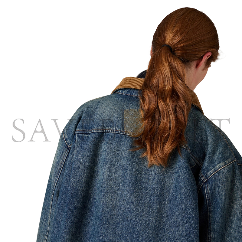 MIU MIU DENIM DOWN JACKET GWB234 MIU MIU DENIM DOWN JACKET GWB234